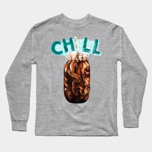 Ice Coffee - Chill Long Sleeve T-Shirt